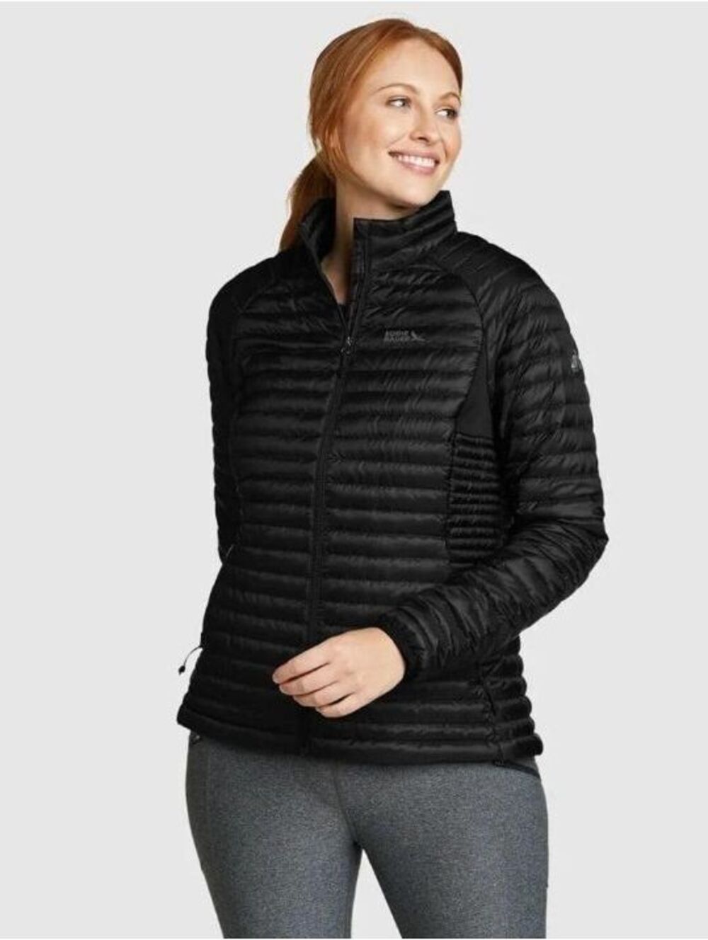 Si,e M - Women's Eddie Bauer First Ascent Storm Down 800 Black Jacket